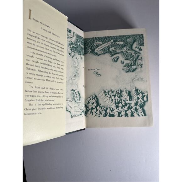 Inheritance : Book IV by Christopher Paolini First Edition (2011, Hardcover) - Picture 7 of 10